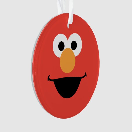 Elmo Face Art オーナメント (正面)