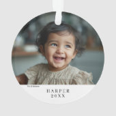 Elmo Face Art オーナメント (裏面)