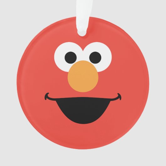 Elmo Face Art オーナメント (正面)