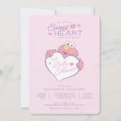 Elmo - Little Sweetheartベビーシャワー 招待状 (正面)