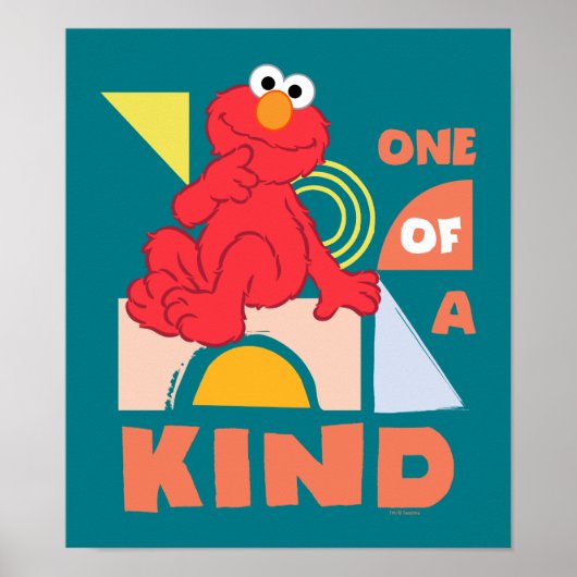 Elmo One of a kind ポスター (正面)