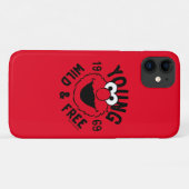 Elmo Skateロゴ – ヤング、ワイルド、1969年フリー Case-Mate iPhoneケース (裏面(横))