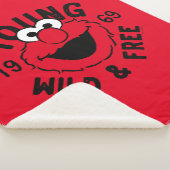 Elmo Skate Logo - Young, Wild & Free 1969 シェルパブランケット (3/4)