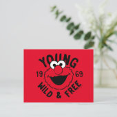 Elmo Skate Logo - Young, Wild & Free 1969 ポストカード (スタンド正面)