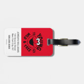 Elmo Skate Logo - Young, Wild & Free 1969 ラゲッジタグ (裏面横)