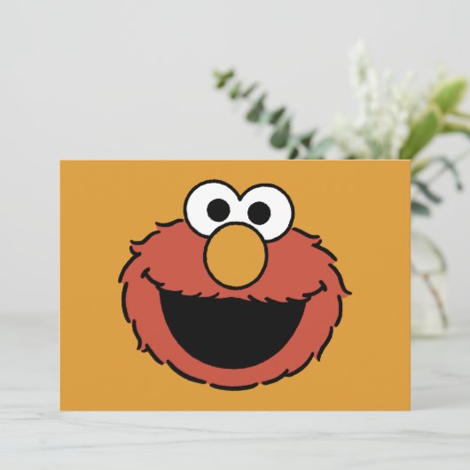 Elmo Smiling Face カード (スタンド正面)