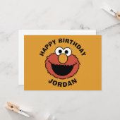 Elmo Smiling Face カード (正面/裏面インサイチュ)