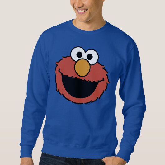 Elmo Smiling Face スウェットシャツ (正面)