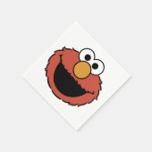 Elmo Smiling Face スタンダードカクテルナプキン (角)