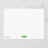 Elmo Smiling Face ポストカード (裏面)