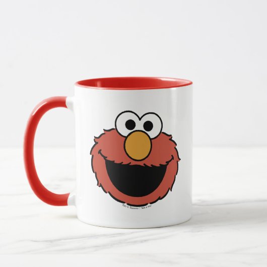 Elmo Smiling Face マグカップ (左)