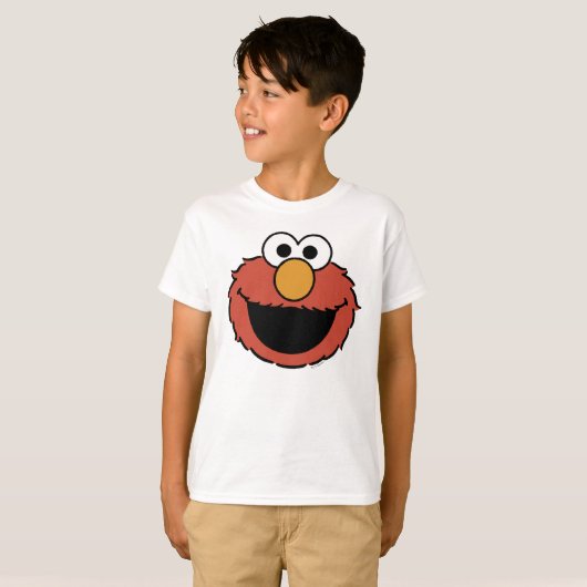 Elmo Smiling Face Tシャツ (正面フル)