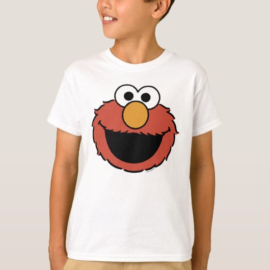 Elmo Smiling Face Tシャツ (正面)