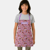 Elmo Sweet Treatステッカーパターン エプロン (インサイチュ)