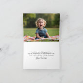 Elmo Sweetheart Birthday サンキューカード (内部)