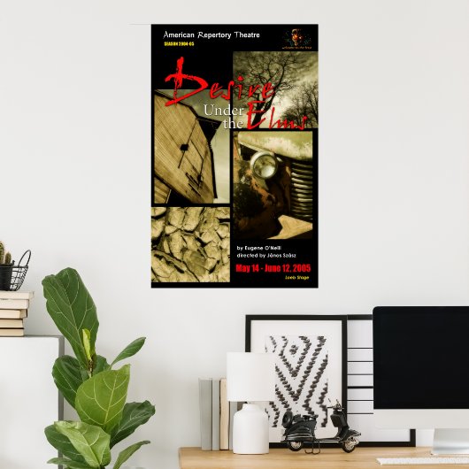 ELMSの下での欲求 ポスター (ホームオフィス)