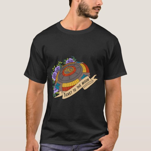 ELO スペースシップ Tシャツ (正面)