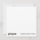 Eloise Pixlyneによるバレンタインデーカード カード (裏面)