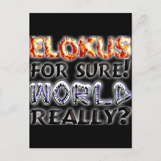 Elokut ポストカード (正面)