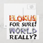 Elokut ポストカード (正面/裏面)