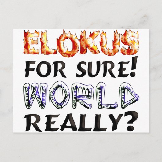 Elokut ポストカード (正面)