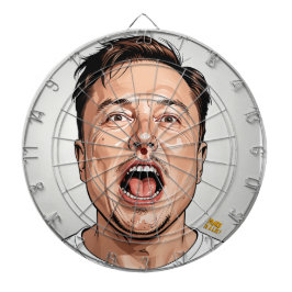 Elon Musk Dartboard – Take Your Best Shot! ダーツボード