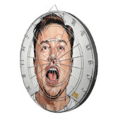 Elon Musk Dartboard – Take Your Best Shot! ダーツボード (正面右)