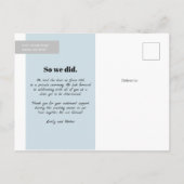 Elope写真の良い日 案内ポストカード (裏面)