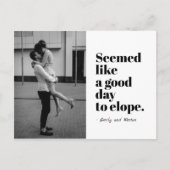 Elope写真の良い日 案内ポストカード (正面)