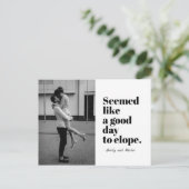 Elope写真の良い日 案内ポストカード (スタンド正面)