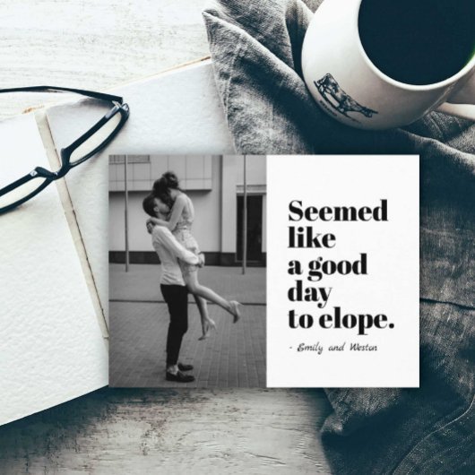 Elope写真の良い日 案内ポストカード