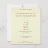 Eloped Budget Photo Just Married Hand Lettered (裏面)