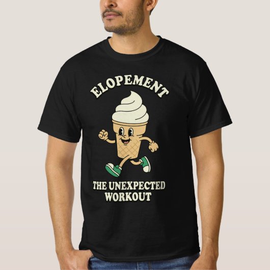 Elopement The Unexpected Workout Autism Awareness Tシャツ (正面)