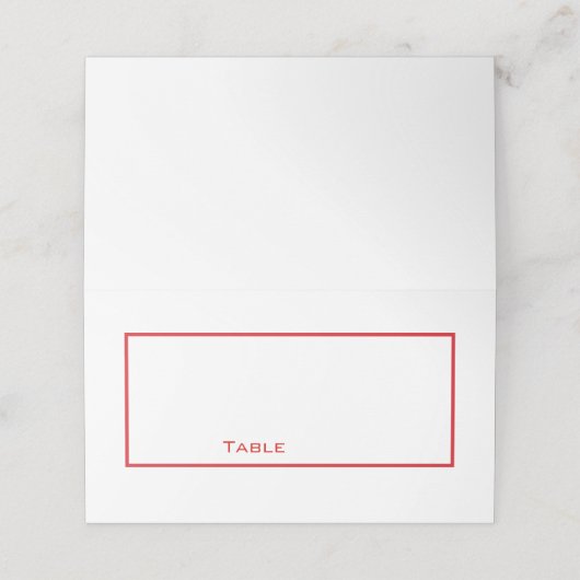 Elopingのセッ結婚トではない |座席表 プレイスカード (外部開封)