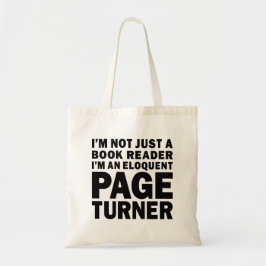 Eloquent Page Turner Bookish Lover トートバッグ
