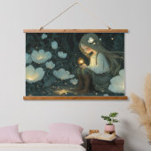 Elowen's Lantern — Enchanted Hollow Tapestry 吊り下げ型タペストリー (寝室)