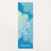 Elowyn Mandala Personalized Yoga Mat ヨガマット (正面)