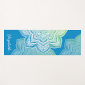 Elowyn Mandala Personalized Yoga Mat ヨガマット (正面(横))