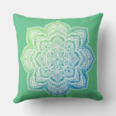 Elowyn Mandala Throw Pillow クッション (裏面)