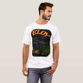 Eloy AZの月のワイシャツ Tシャツ (正面フル)