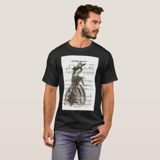 Elphaba - Defying Gravity Classic T-Shirt Tシャツ (正面フル)