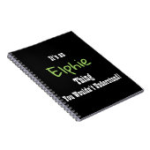 Elphieジャーナル ノートブック (右側)