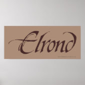 ELROND™名無地の前 ポスター (正面)