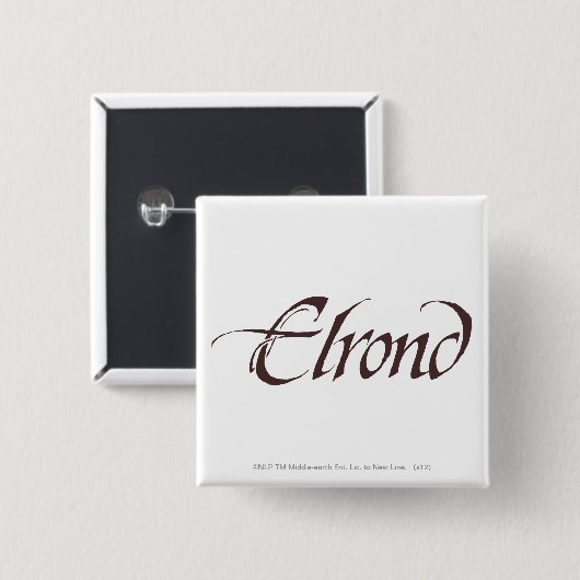 ELROND™名無地の 缶バッジ (正面&裏面)