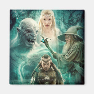 ELROND™、Azog、Galadriel、およびGandalfグラフィック マグネット