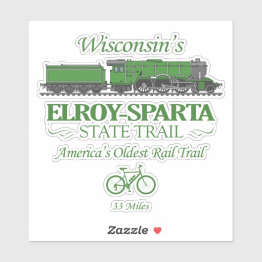 Elroy-Sparta州トレイル(RT2) シール (シート)