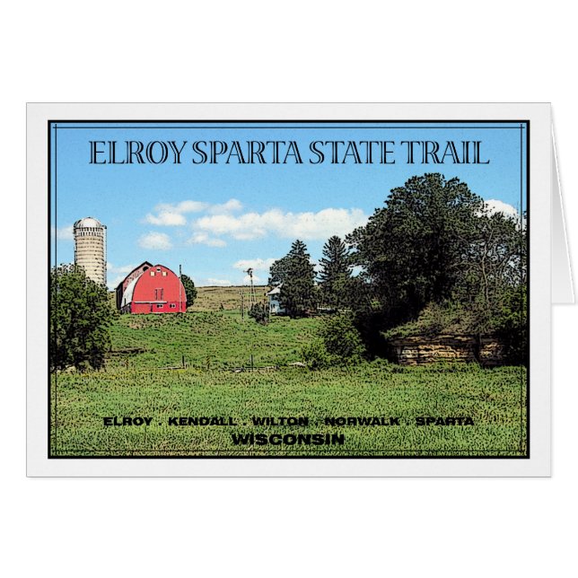Elroy Sparta State Trail - オリジナルグッズ (正面横)