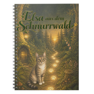Elsa aus dem Schnurrwald Notizblock 🐾✨ ノートブック