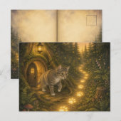 Elsa aus dem Schnurrwald –Postkarte 🐱🐾✨ ポストカード (正面/裏面)