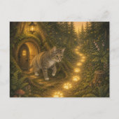 Elsa aus dem Schnurrwald –Postkarte 🐱🐾✨ ポストカード (正面)
